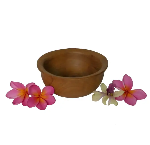Product image 1 of the product “Wooden bowl, made of teak wood, 14,5 cm dia. ”